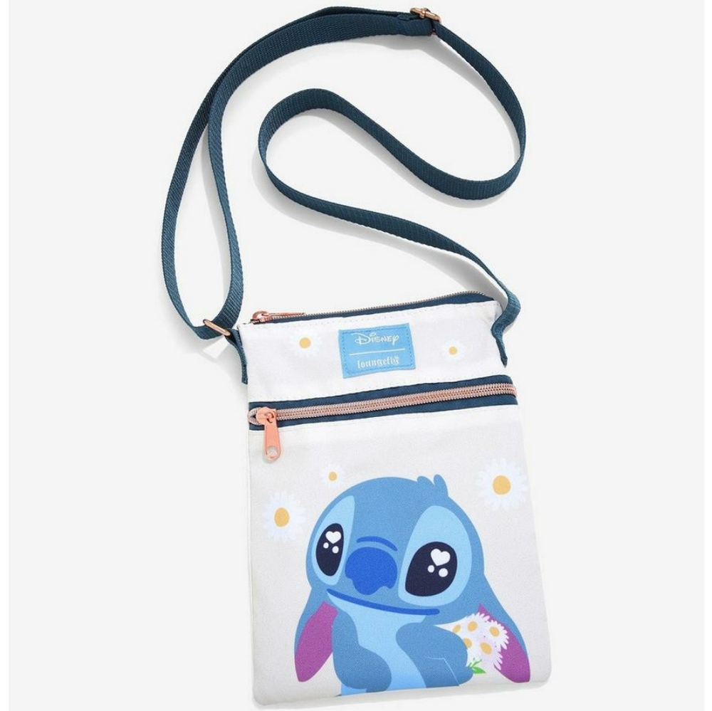 Loungefly Lilo and Stitch Floral Daisies Passport crossbody bag